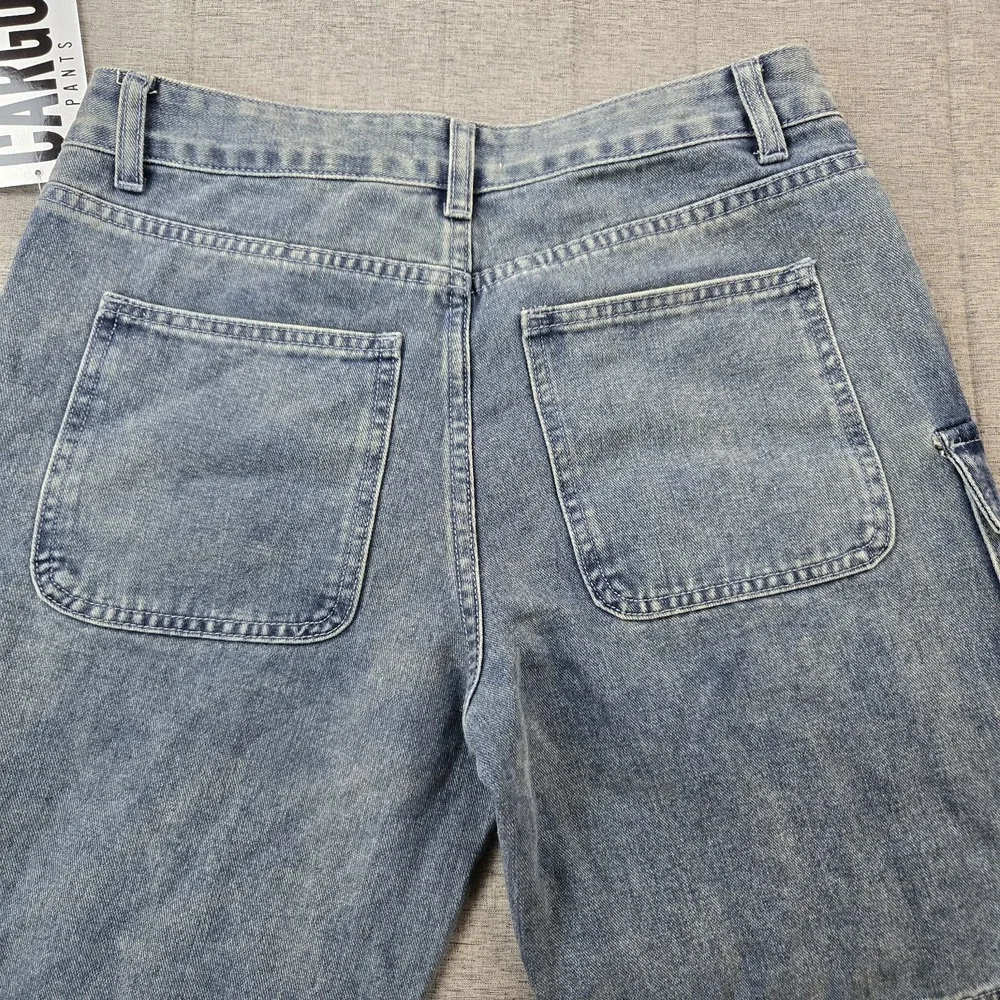 J for Justify ‎ Women's Jeans Wide Leg High Rise Crossover Waist 32
